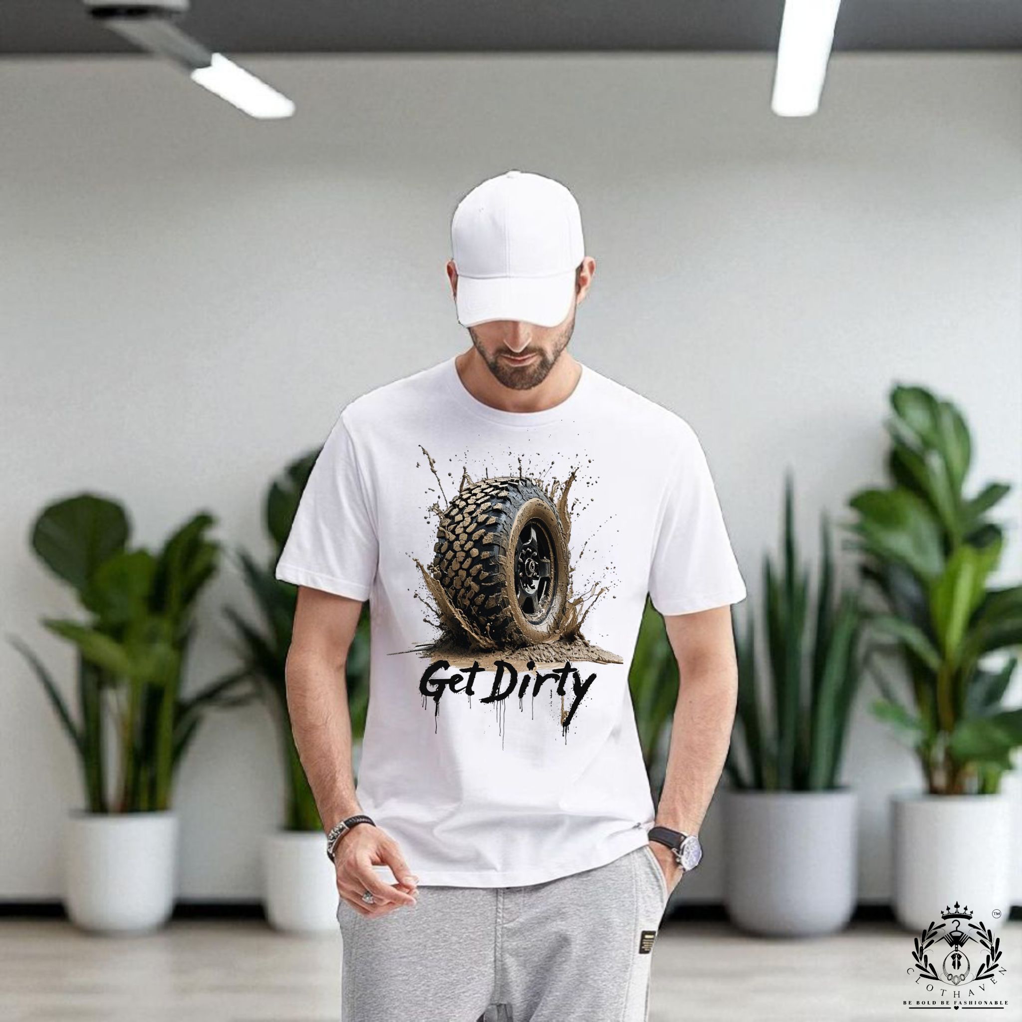 Clothaven “Get Dirty” Graphic Tee