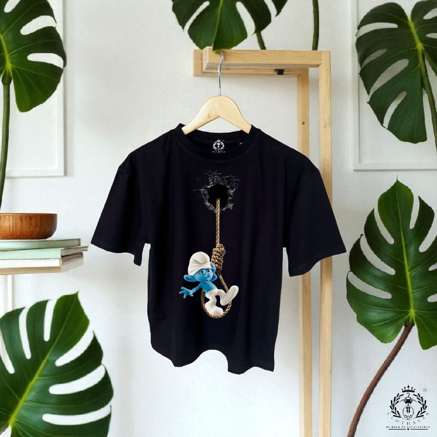 Rope Swing Character Graphic Tee